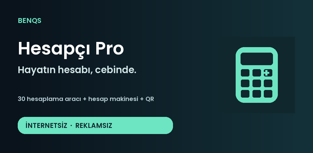 Hesapçı Pro BENQS